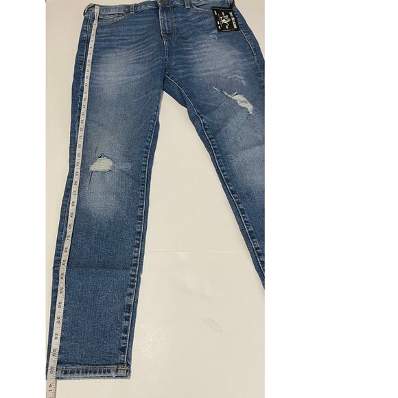 True Religion Women Jennie Curvy World Tour Distressed‎ Skinny Jeans High Rise - Picture 7 of 13